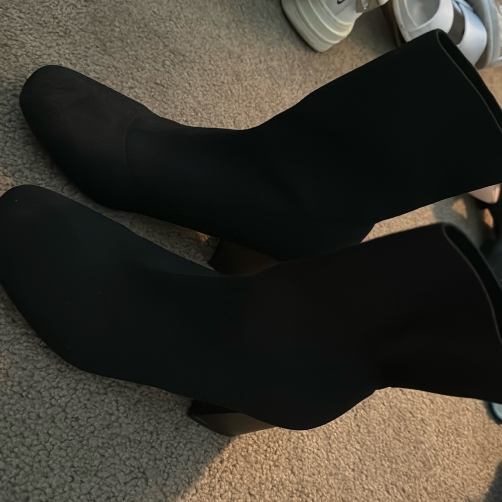 Black booties